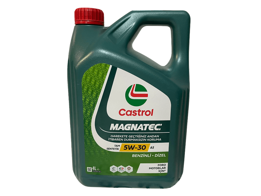 Castrol Magnatec 5W-30 A5 4L Tam Sentetik Motor Yağı | Benzinli - Dizel | Üretim Yılı:2025 | Orijinal Ürün Garantisi