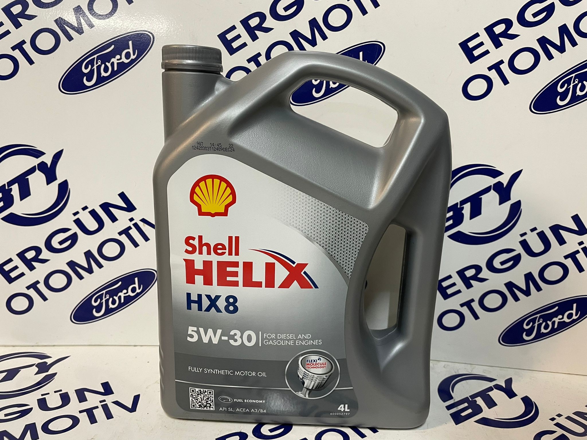 Shell Helix HX8 5W-30 4L Tam Sentetik Motor Yağı | Benzinli - Dizel | Üretim Yılı:2025 | Orijinal Ürün Garantisi