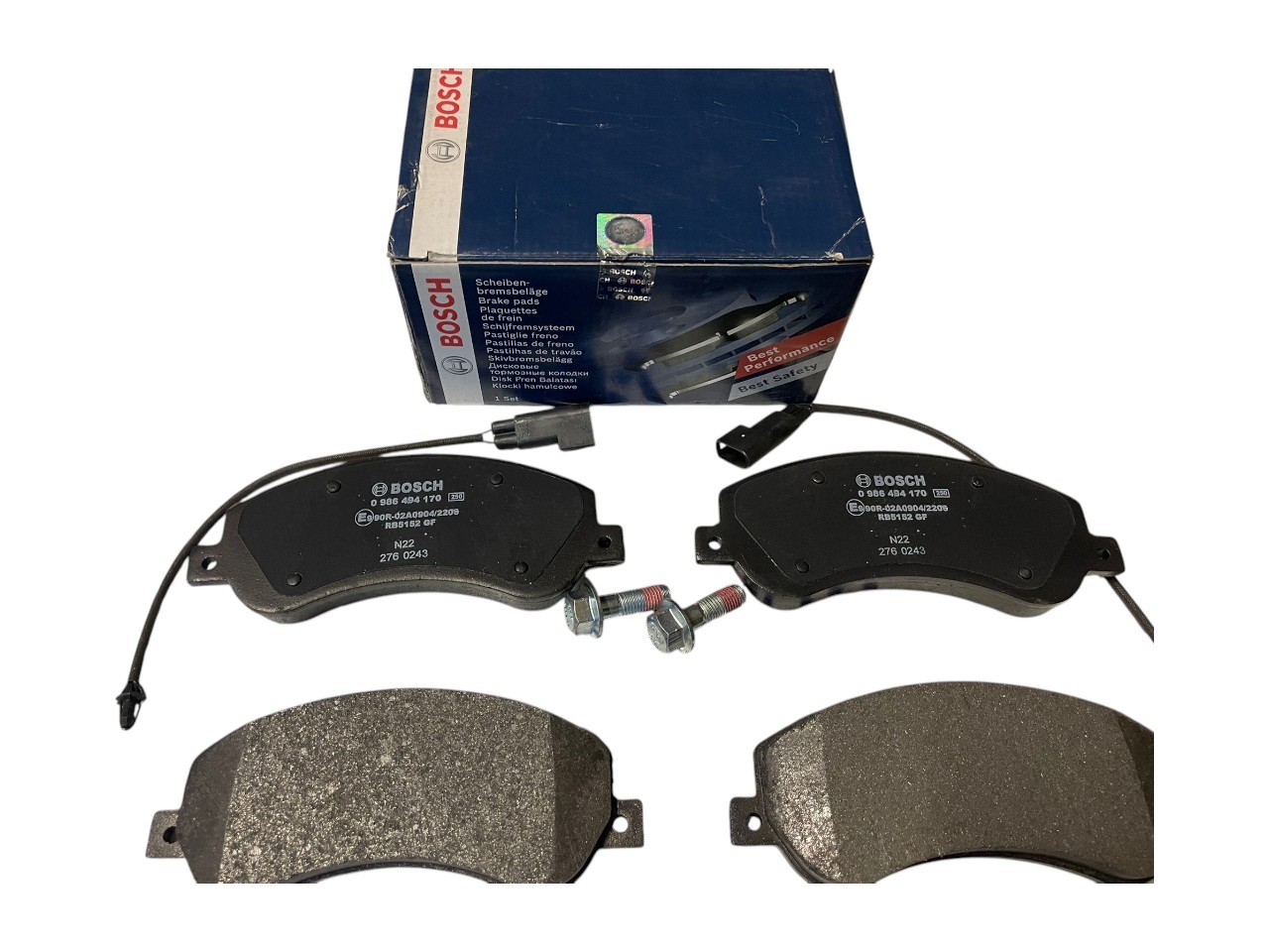Ford Transit V347 Ön Fren Balata | Bosch 0 986 494 170