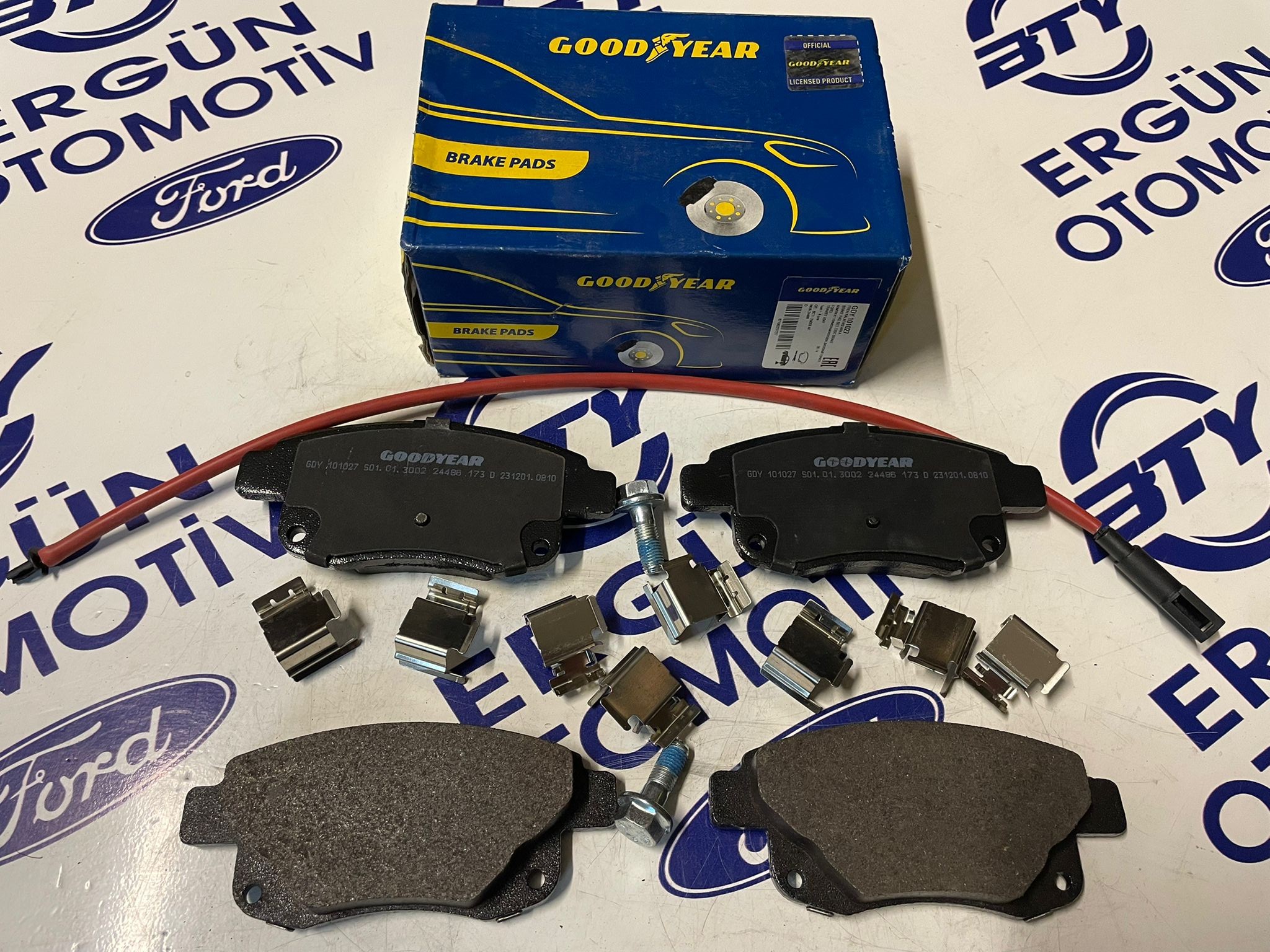 Ford Transit V347 (2006-2014) Arka Fren Balata | Goodyear 6C11 2M008 AF