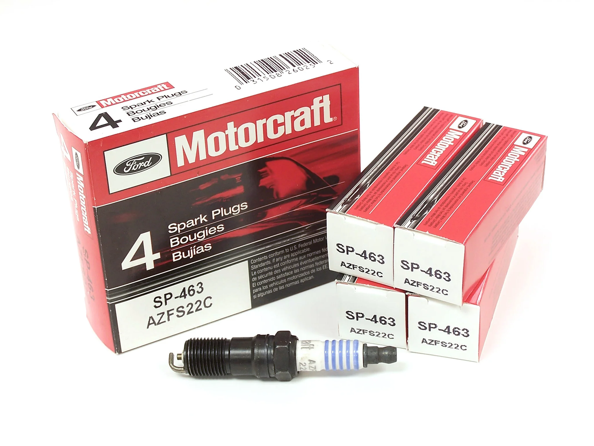 Ford Focus/C-Max 1.6 1998>2004 Ateşleme Bujisi Orijinal | 4 ADET | MOTORCRAFT SP 463 - 4M5G 12405 AA