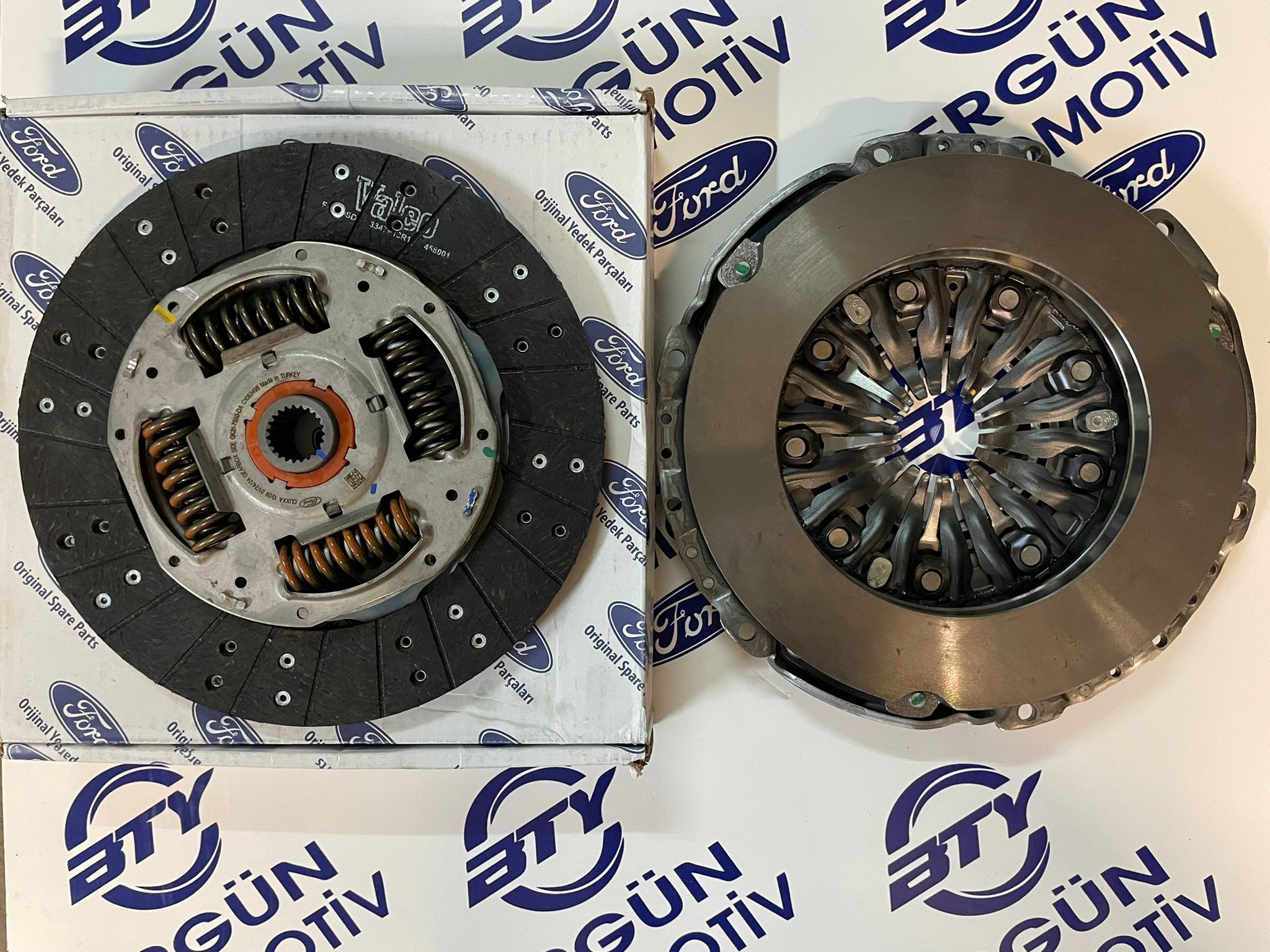 Ford Transit V363 (2018-) Rulmansız Debriyaj Seti Orijinal | Ford Otosan GK31 7540 DA/BB | Baskı Balata