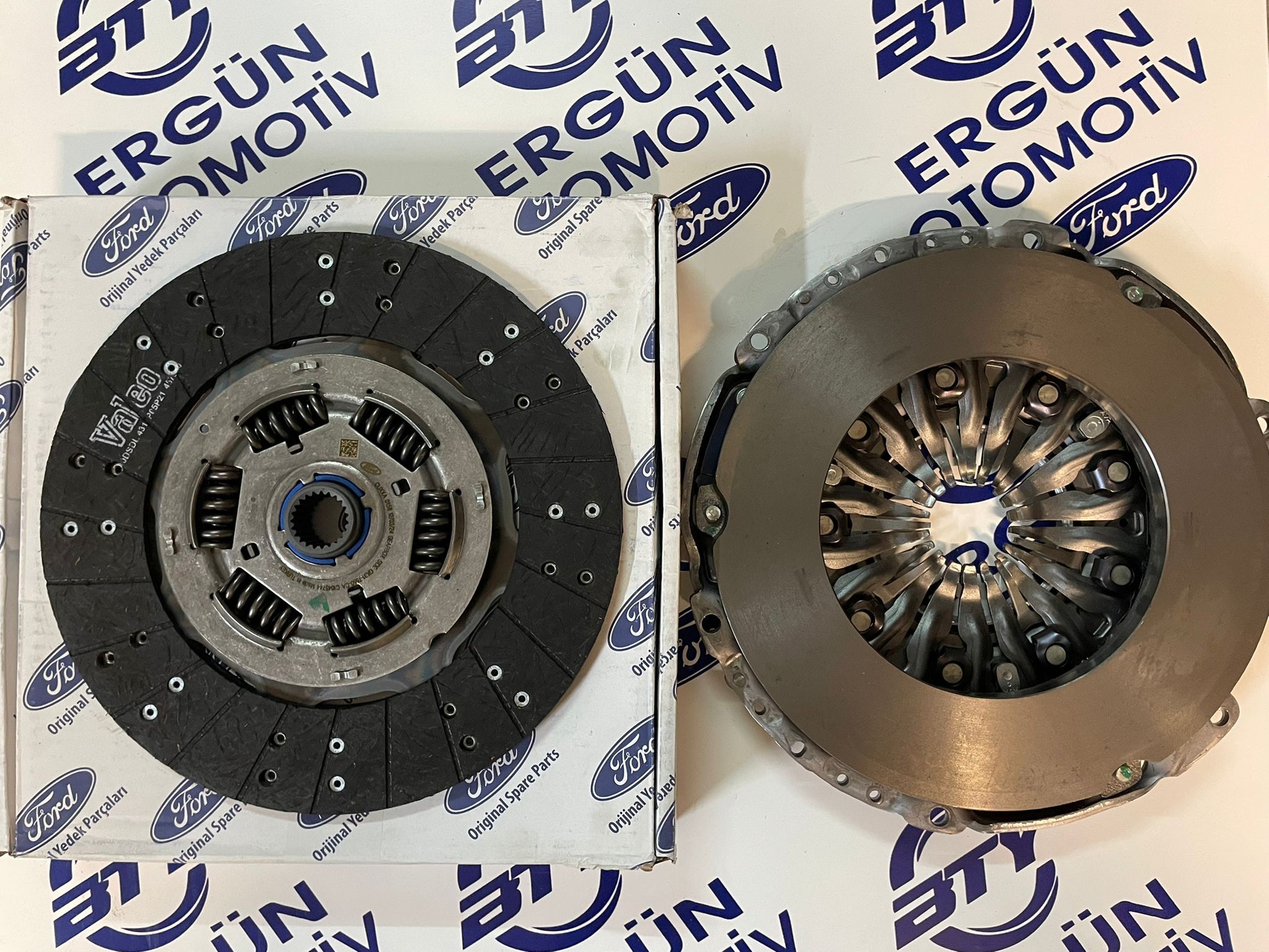 Ford Transit V363 2.0 (2017-) Rulmansız Debriyaj Seti Orijinal | Ford Otosan GK31 7540 CA N | Baskı Balata