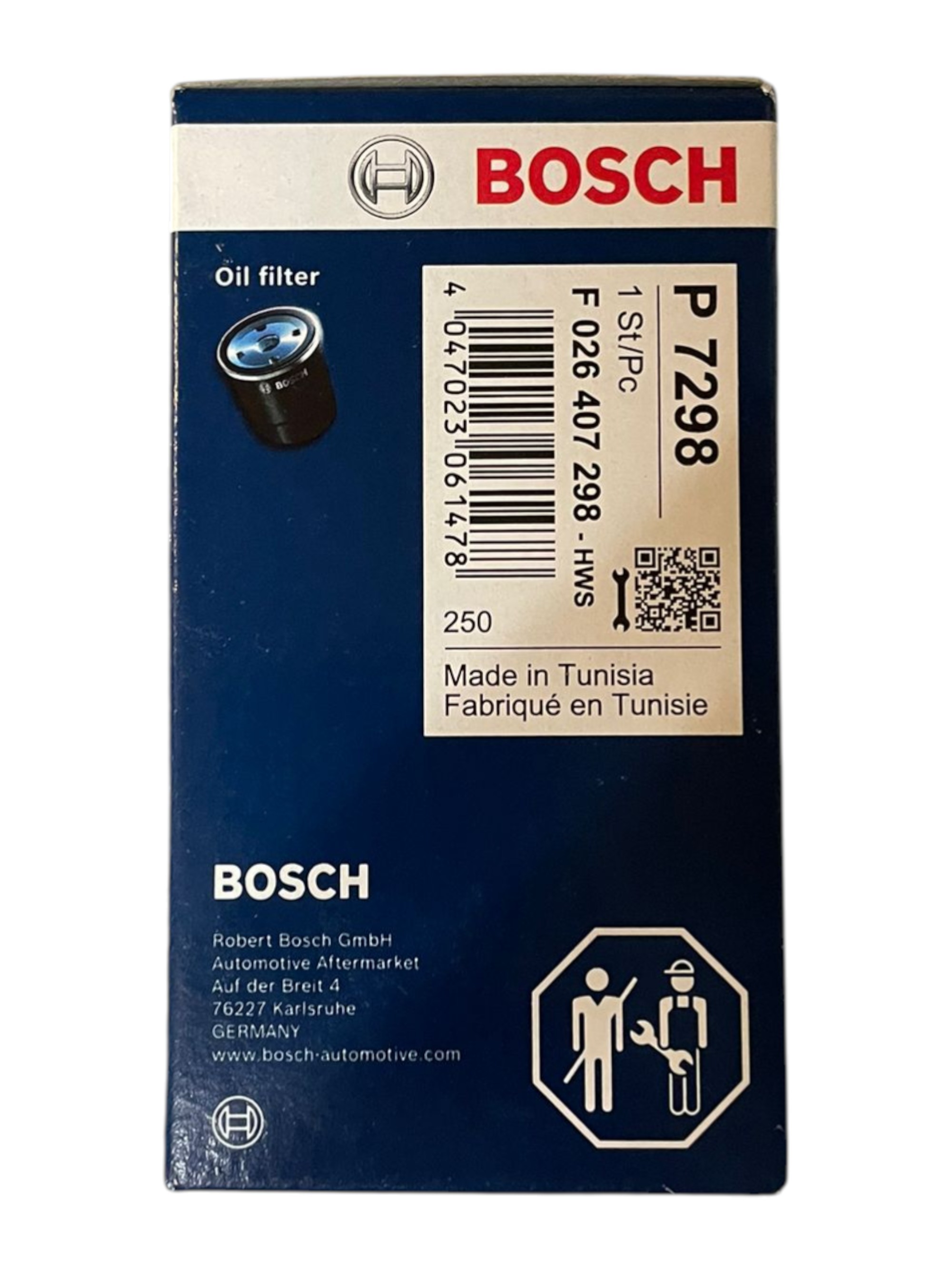 Ford Focus IV / Ford Connect / Ford Kuga III | BOSCH P 7298 - F 026 407 298 YAĞ FİLTRESİ 