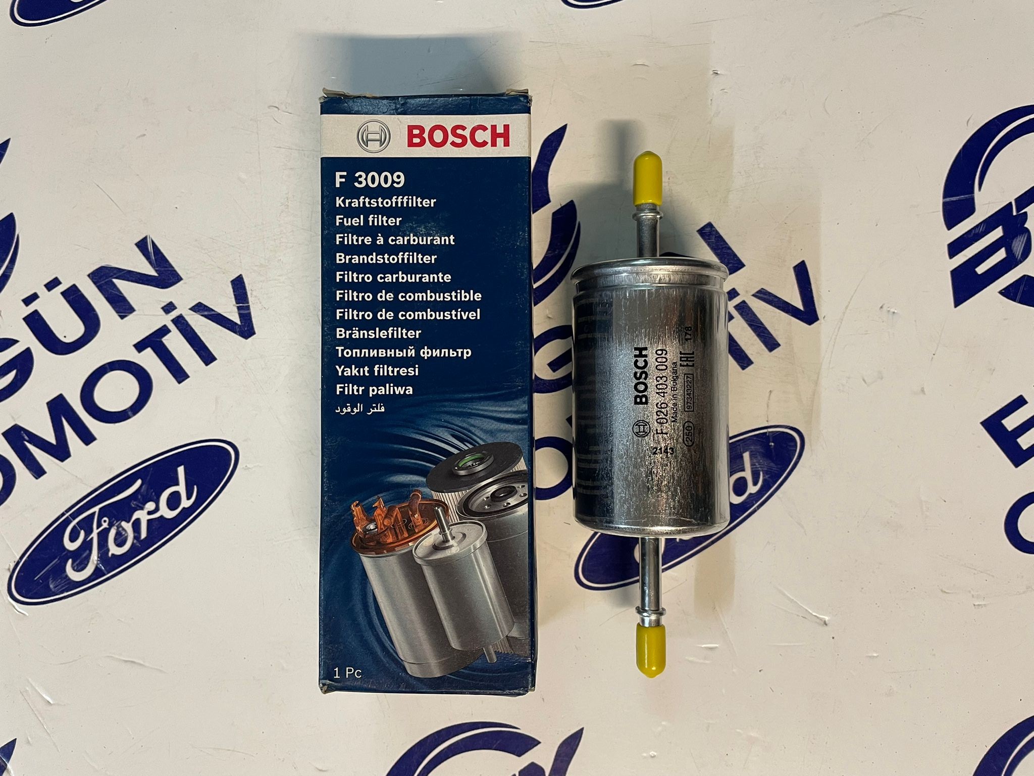 Ford Focus 1.4/1.6 Zetec 98- Benzin Filtresi | BOSCH F 3009 - F 026 403 009 YAKIT FİLTRESİ 