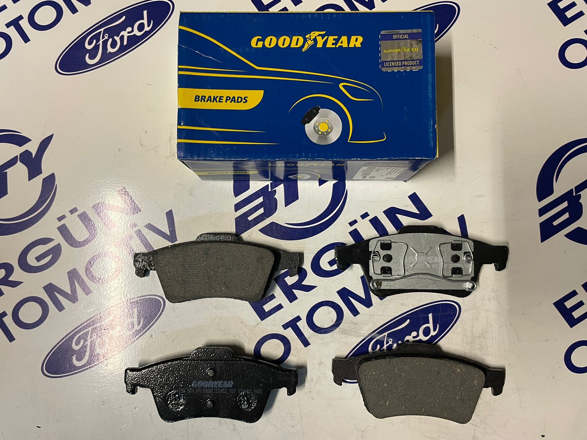 Ford Connect (2002-2013) Arka Fren Balatası | Goodyear 2T14 2M008 AA