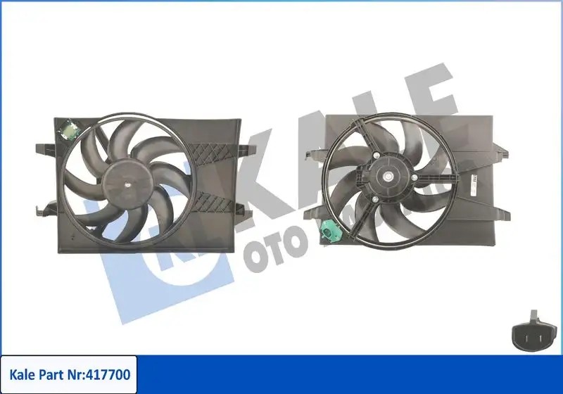 FORD FIESTA / FIESTA V / FUSION FAN & MOTOR & DAVLUMBAZ KALE 417700