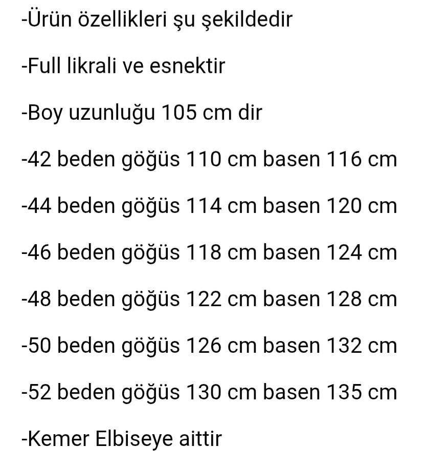 Kemer Detayli Lacivert Kot Elbise