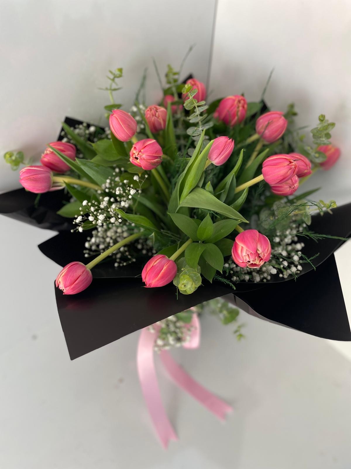 Pembe Lale Buketi 21 Adet