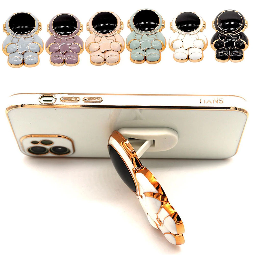 Ecruz Space Yıldızlı Astronot Figürlü Cep Telefonu Standı