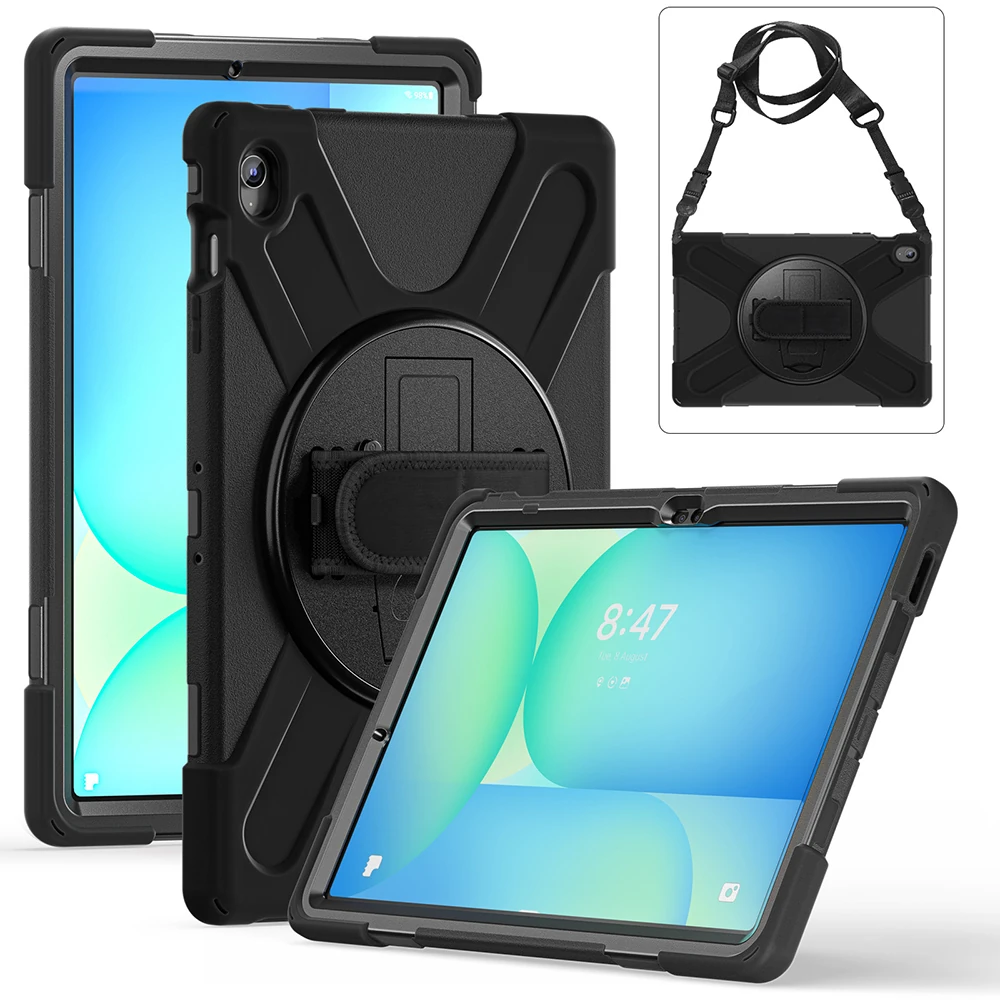 Galaxy Tab S10 FE Plus Ecruz Defender Tablet Silikon