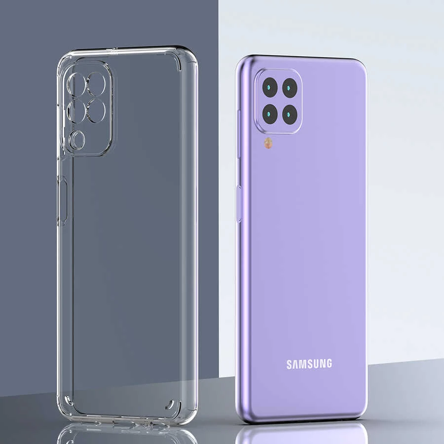 Galaxy M22 Kılıf Ecruz Coss Kapak