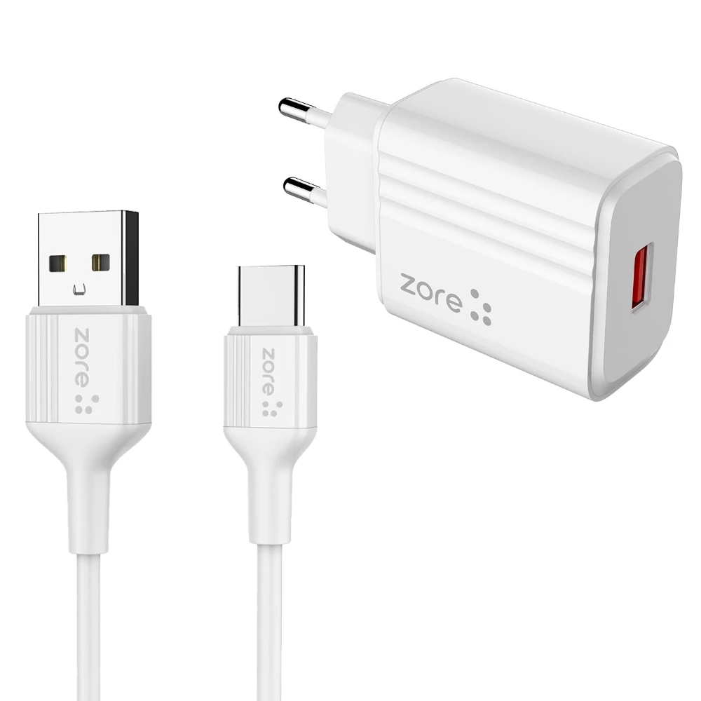 Ecruz Play Serisi PL1 Type-C 2in1 Seyahat Şarj Aleti 12W