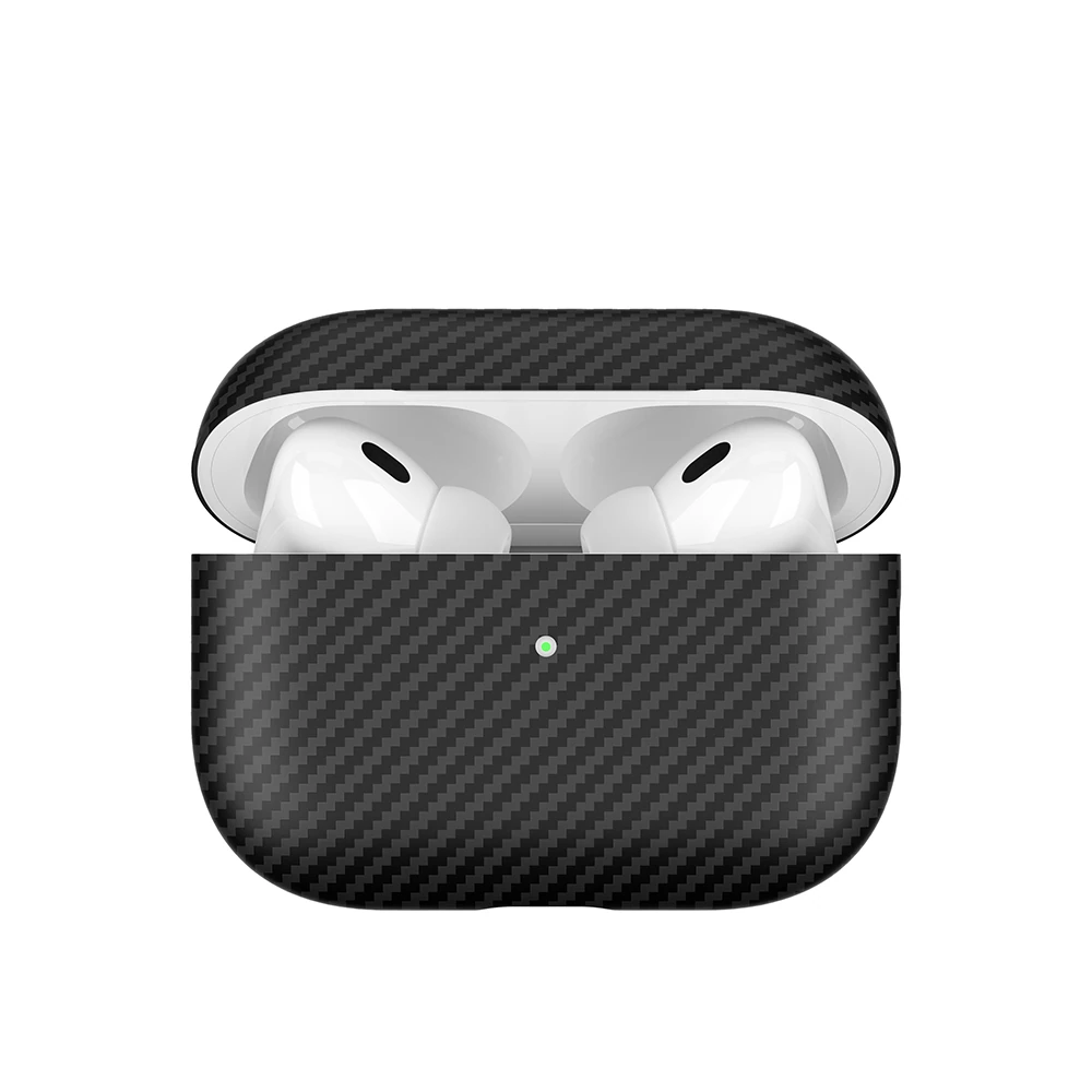 Apple Airpods Pro 2 Ecruz Airbag 43 600D Karbon Fiber Kulaklık Kılıfı