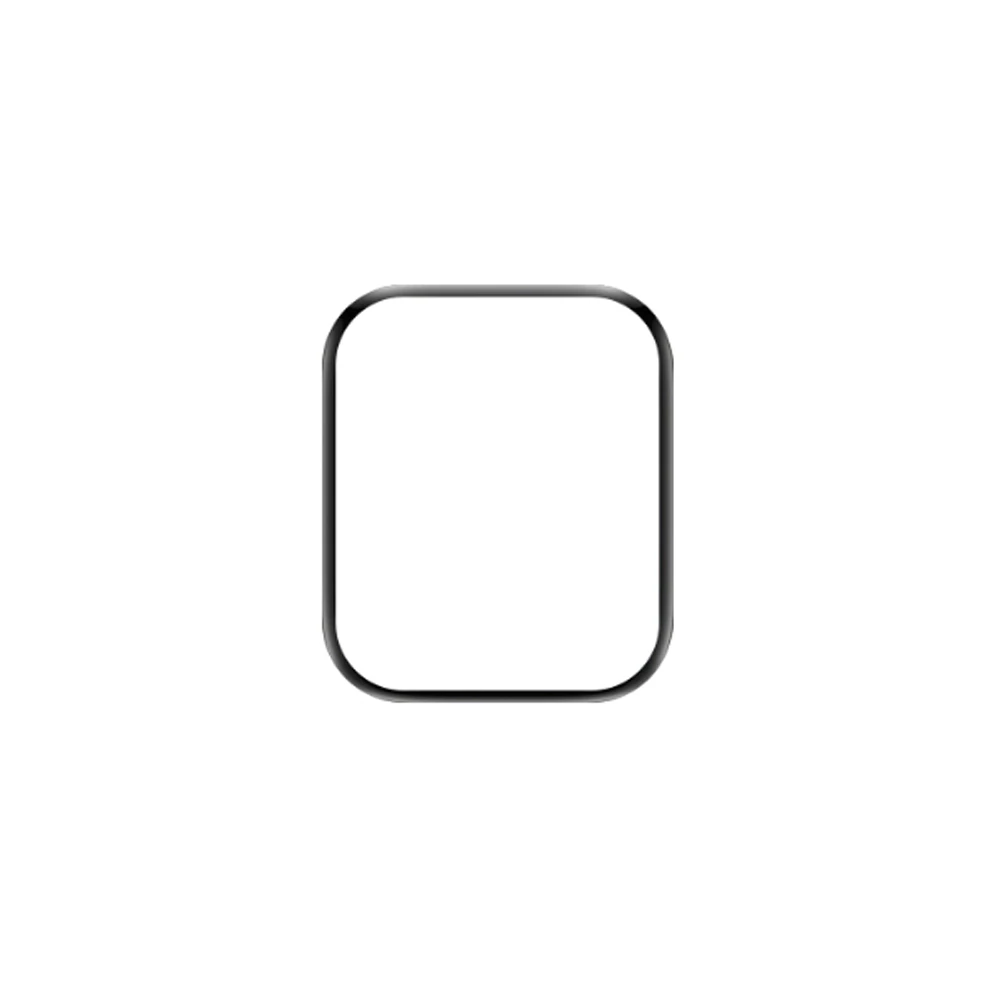 Apple Watch 10 46mm Çizilmeyi Önleyici Ecruz First Class Ecruz PMMA Pet Saat Ekran Koruyucu