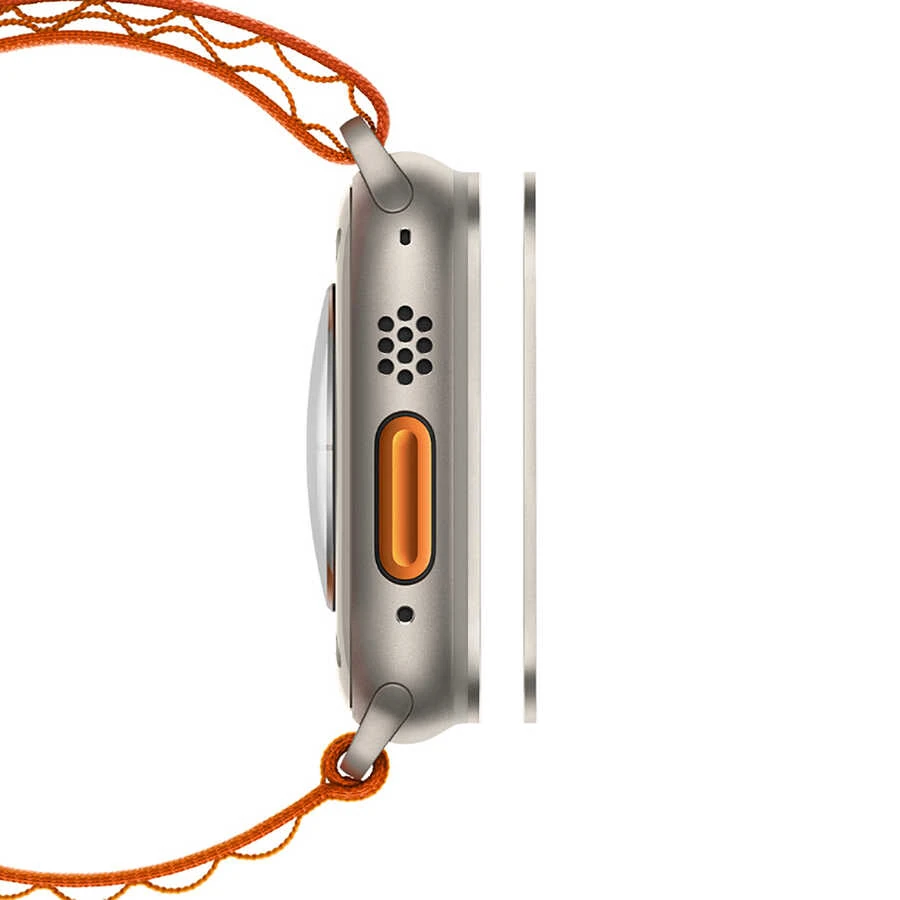 Apple Watch Ultra 49mm Ecruz Metal Kasa Koruyucu Saat Çerçevesi