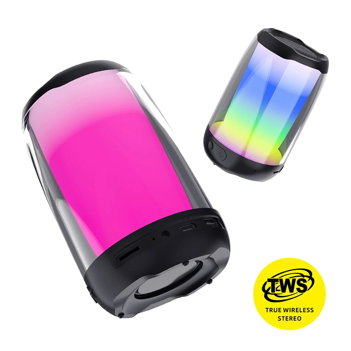 Ecruz NBY8893A Ayarlanabilir RGB Işıklı Bluetooth Hoparlör Speaker