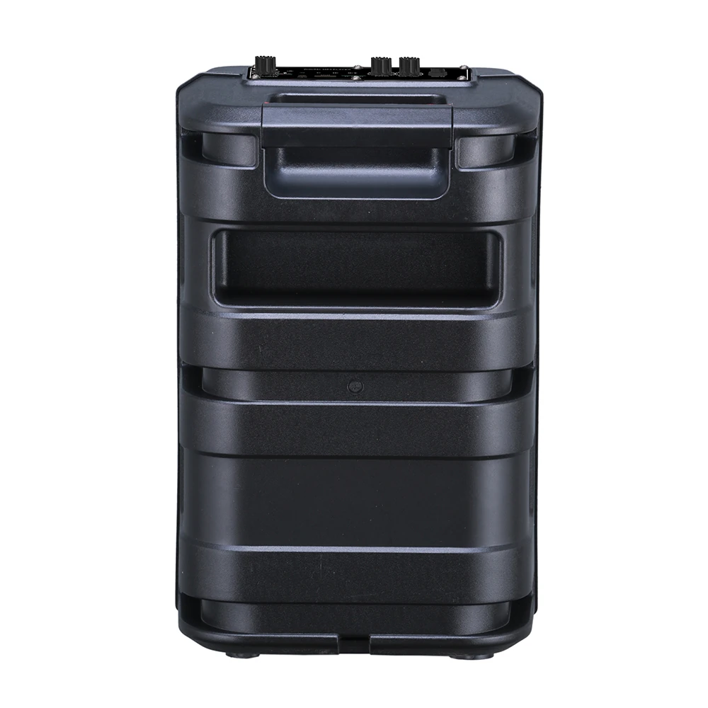 Ecruz GD-904 Dijital LED Göstergeli FM Radyolu Mikrofonlu RGB TWS 8 inç Stereo Bass Kablosuz Karaoke Hoparlör