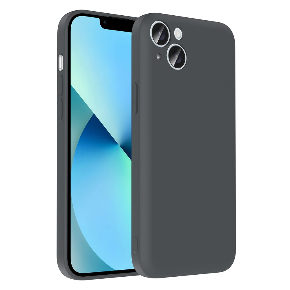 Apple iPhone 14 Kılıf Kamera Korumalı Kartlık Hazneli Ecruz Vitra Kapak