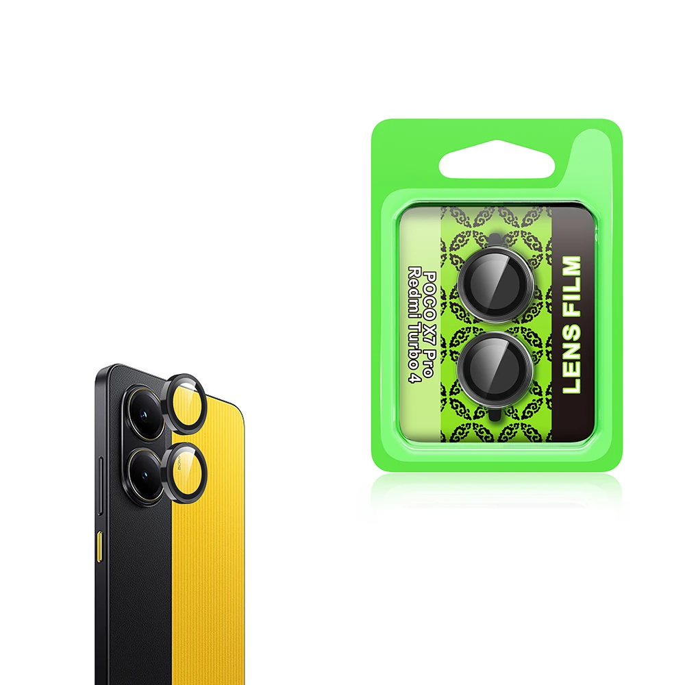 Xiaomi Redmi Turbo 4 Ecruz CL-07 Kamera Lens Koruyucu