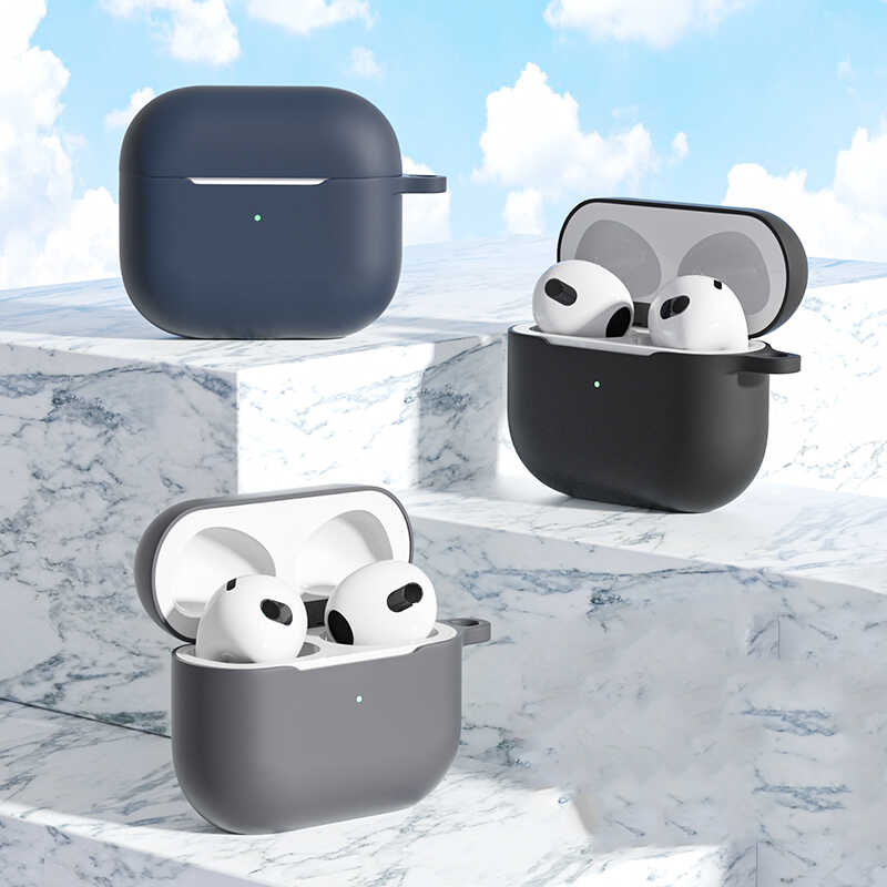 Apple Airpods 3. Nesil Ecruz Airbag 28 Silikon Kılıf