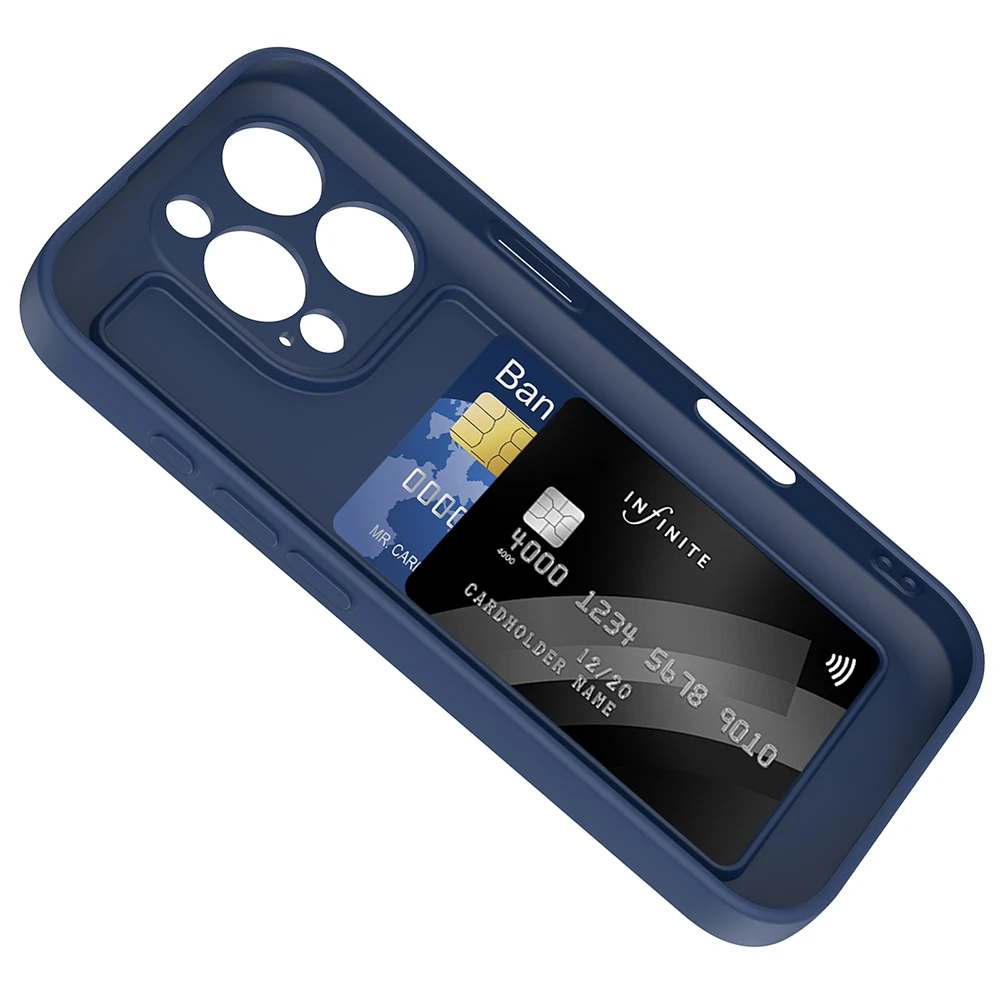 Apple iPhone 16 Pro Max Kılıf Kamera Korumalı Kartlık Hazneli Ecruz Vitra Kapak