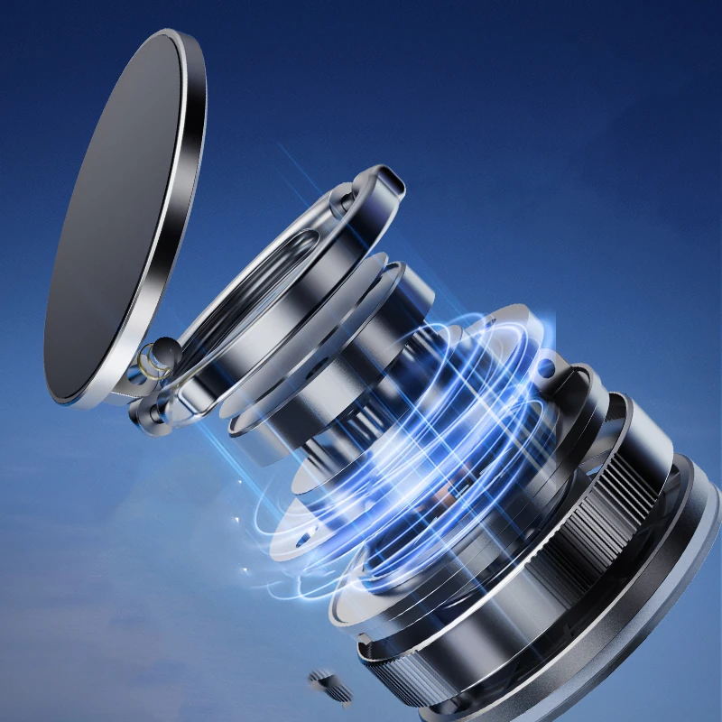 Ecruz T28 Vakum Özellikli 360 Derece Dönebilen Magnetik Telefon Tutucu