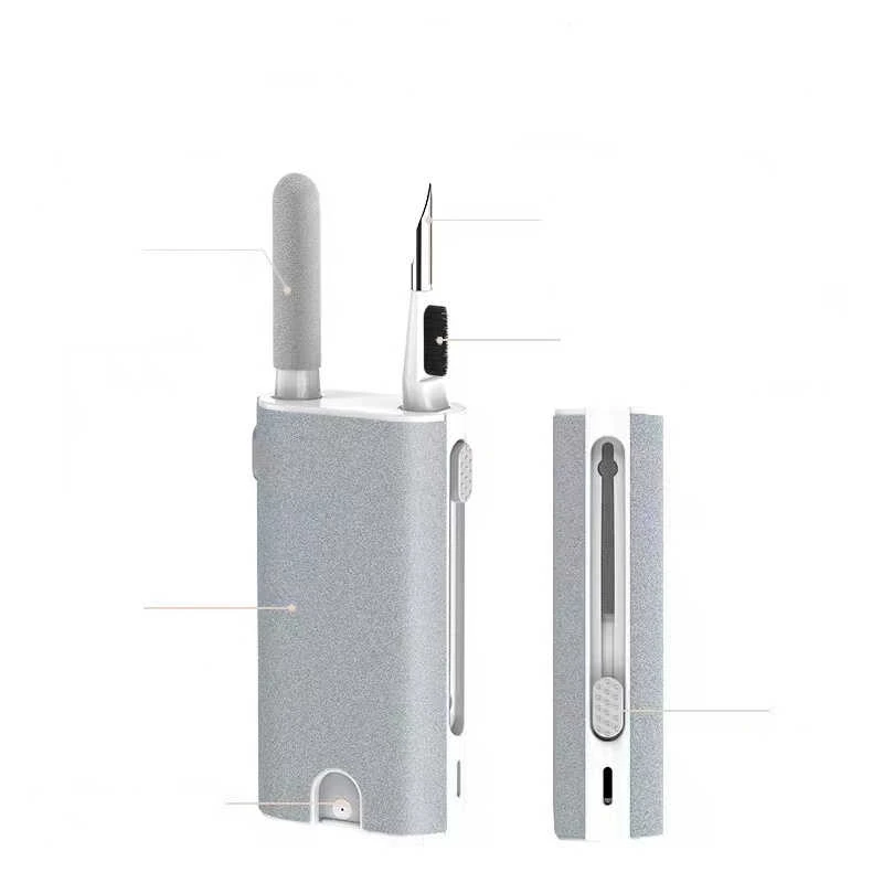 Ecruz Q6 Çok Fonksiyonlu Airpods Temizleme Kalemi