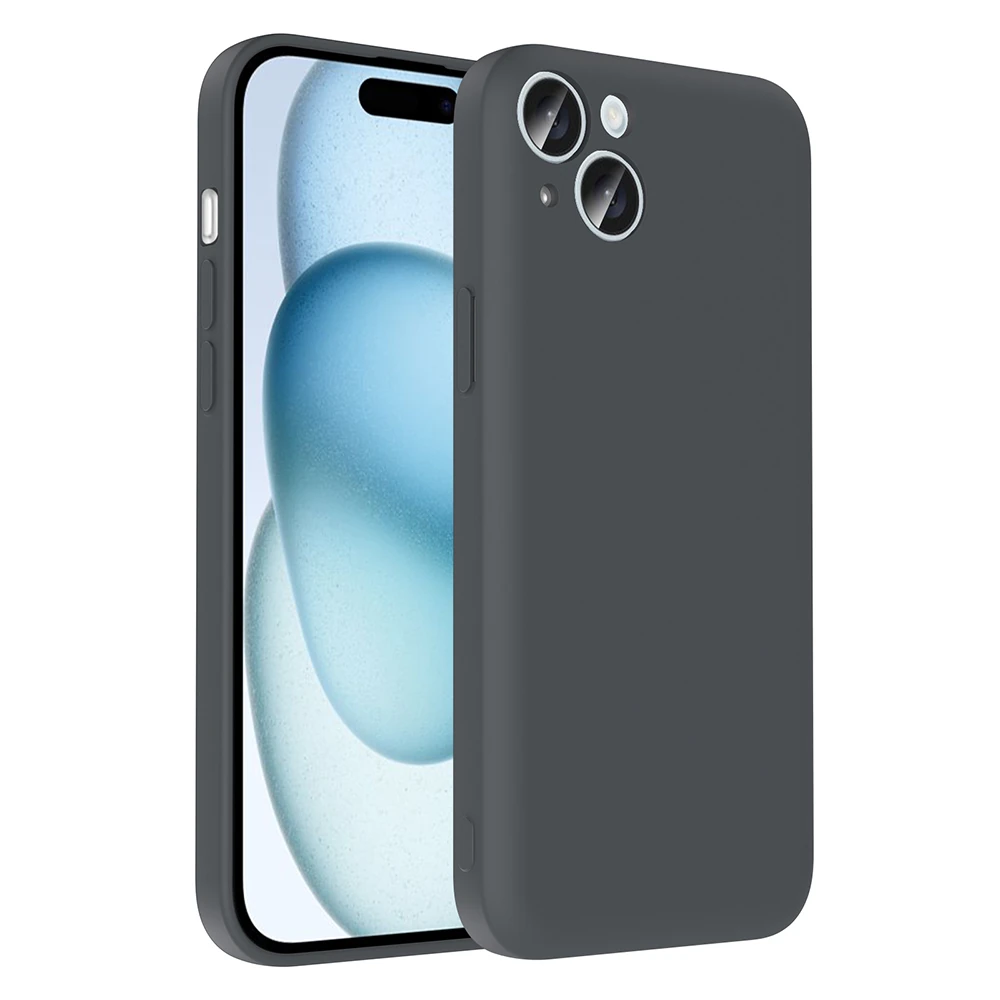 Apple iPhone 15 Kılıf Kamera Korumalı Kartlık Hazneli Ecruz Vitra Kapak