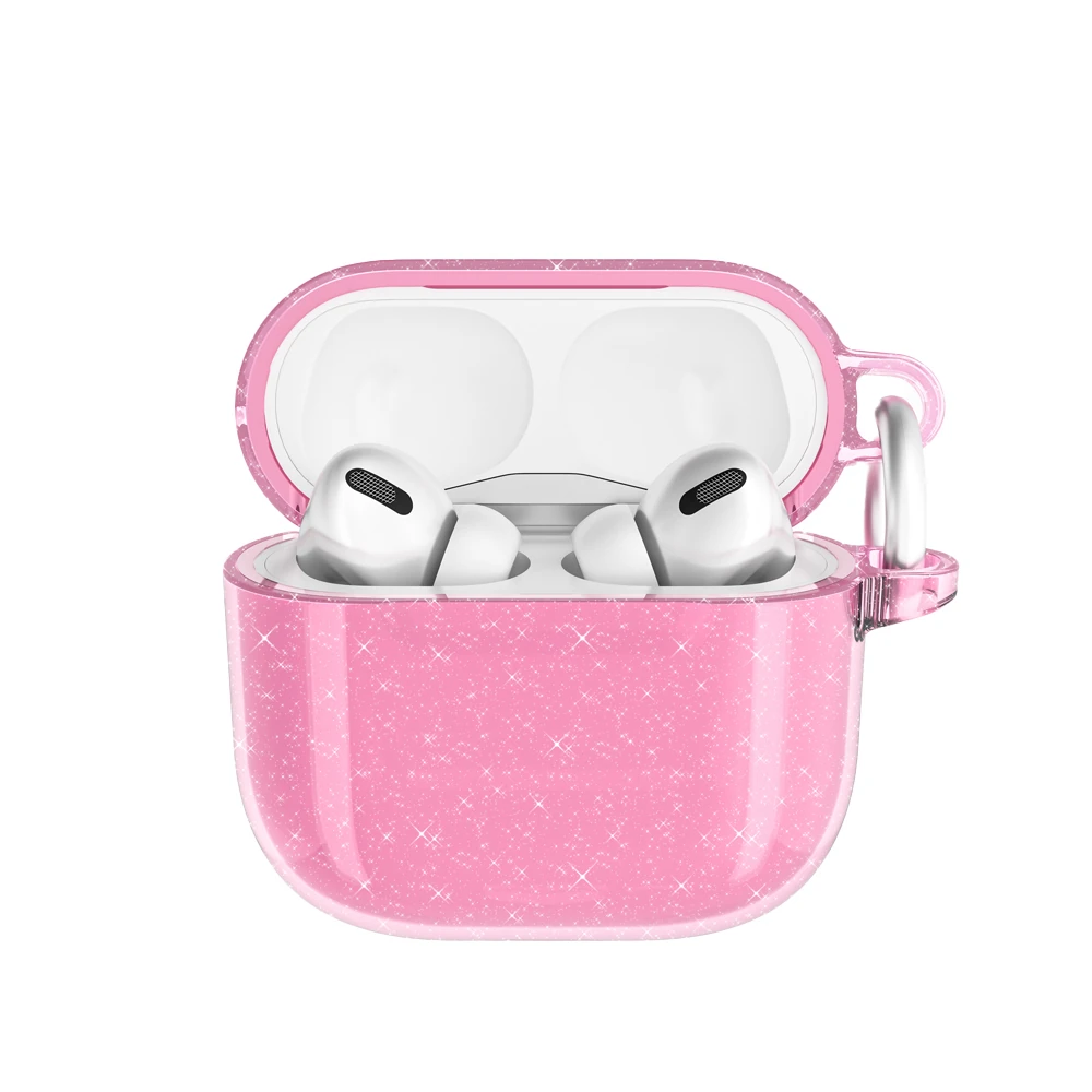 Apple Airpods 4 Ecruz Allstar Airbag 32 Parlayan Simli Saydam Renkli Kılıf