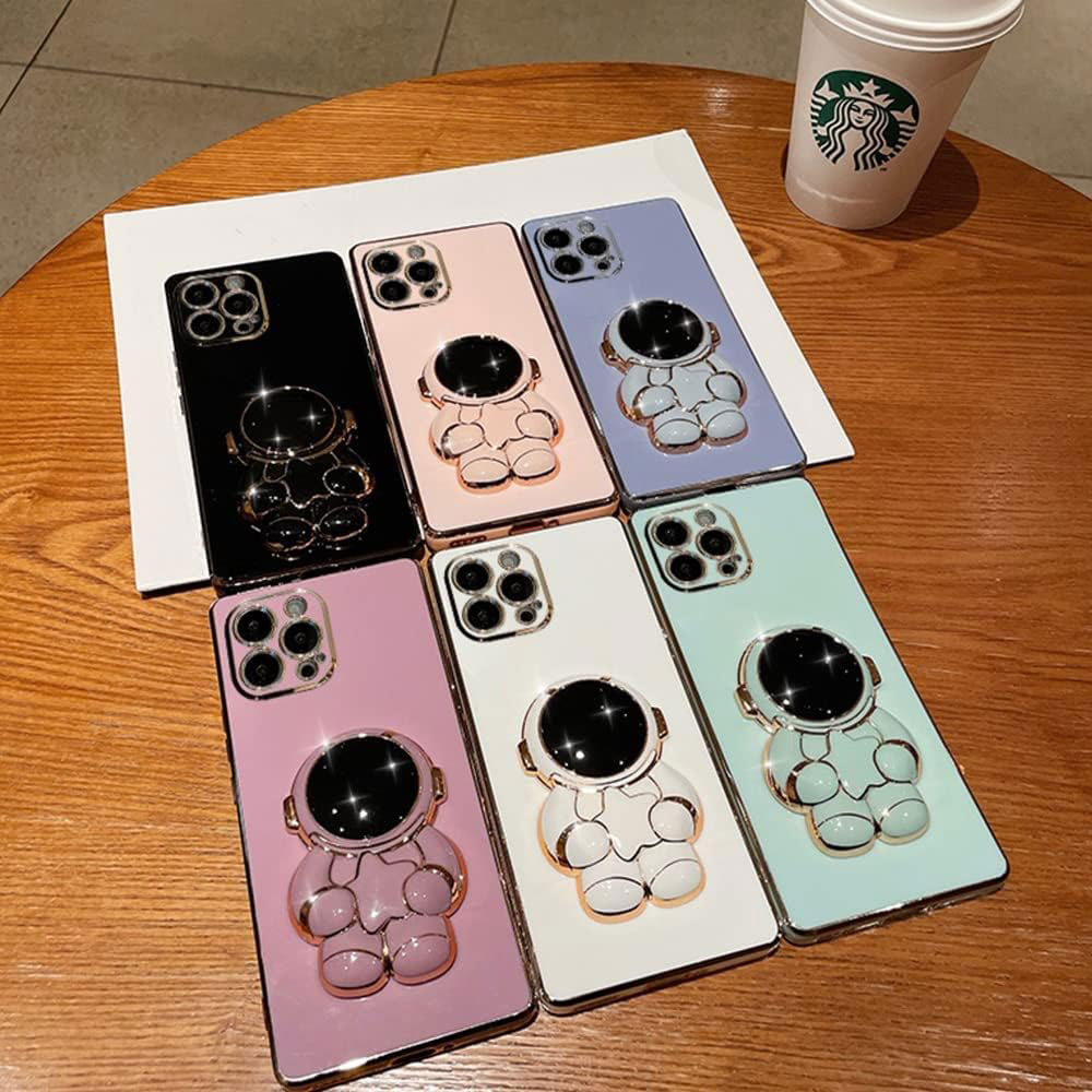 Ecruz Space Yıldızlı Astronot Figürlü Cep Telefonu Standı