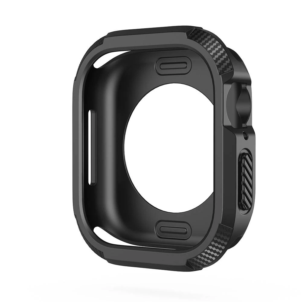 Apple Watch 10 42mm Silikon TPU Kasa Koruyucu Ecruz Watch Gard 17