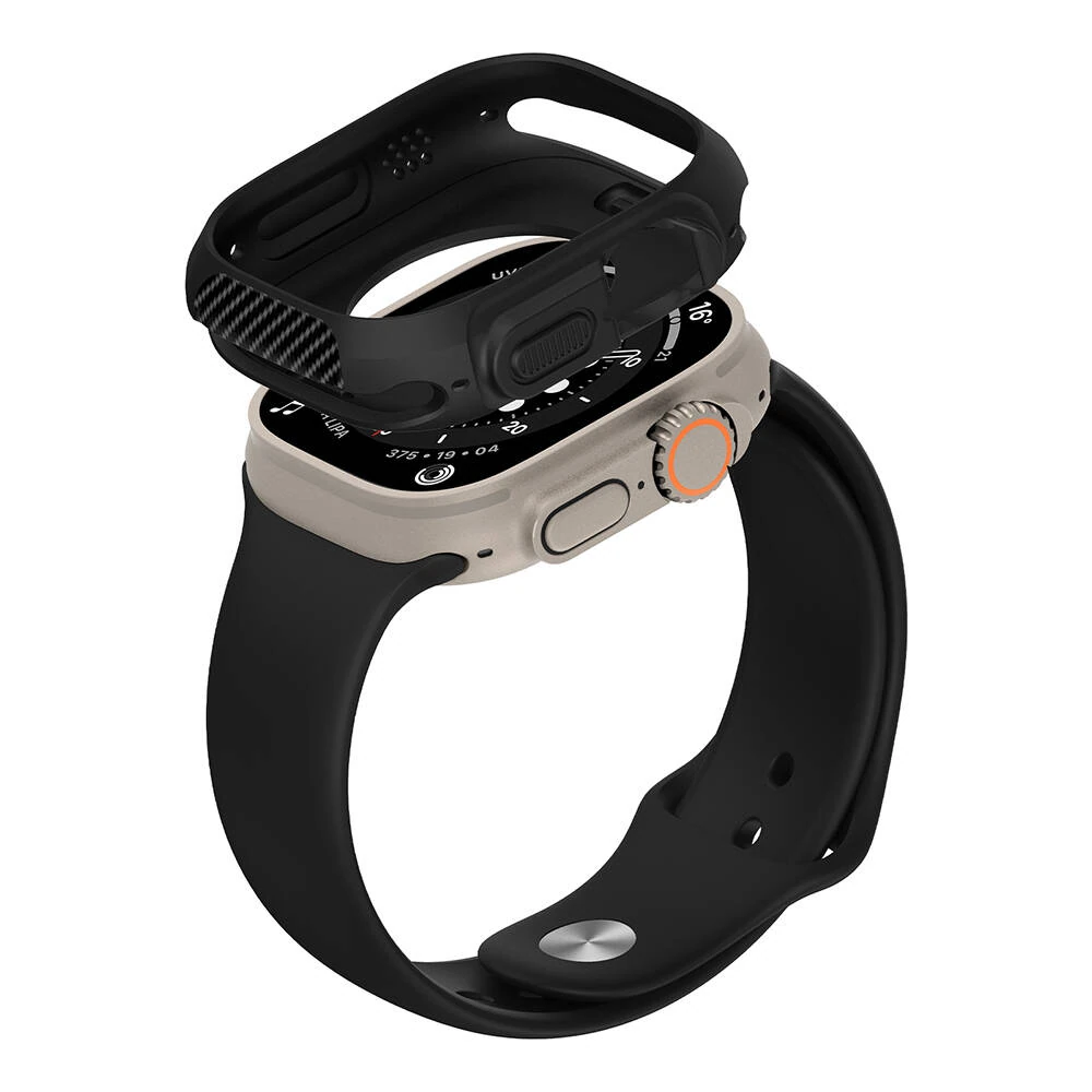 Apple Watch Ultra 49mm Silikon TPU Kasa Koruyucu Ecruz Watch Gard 31