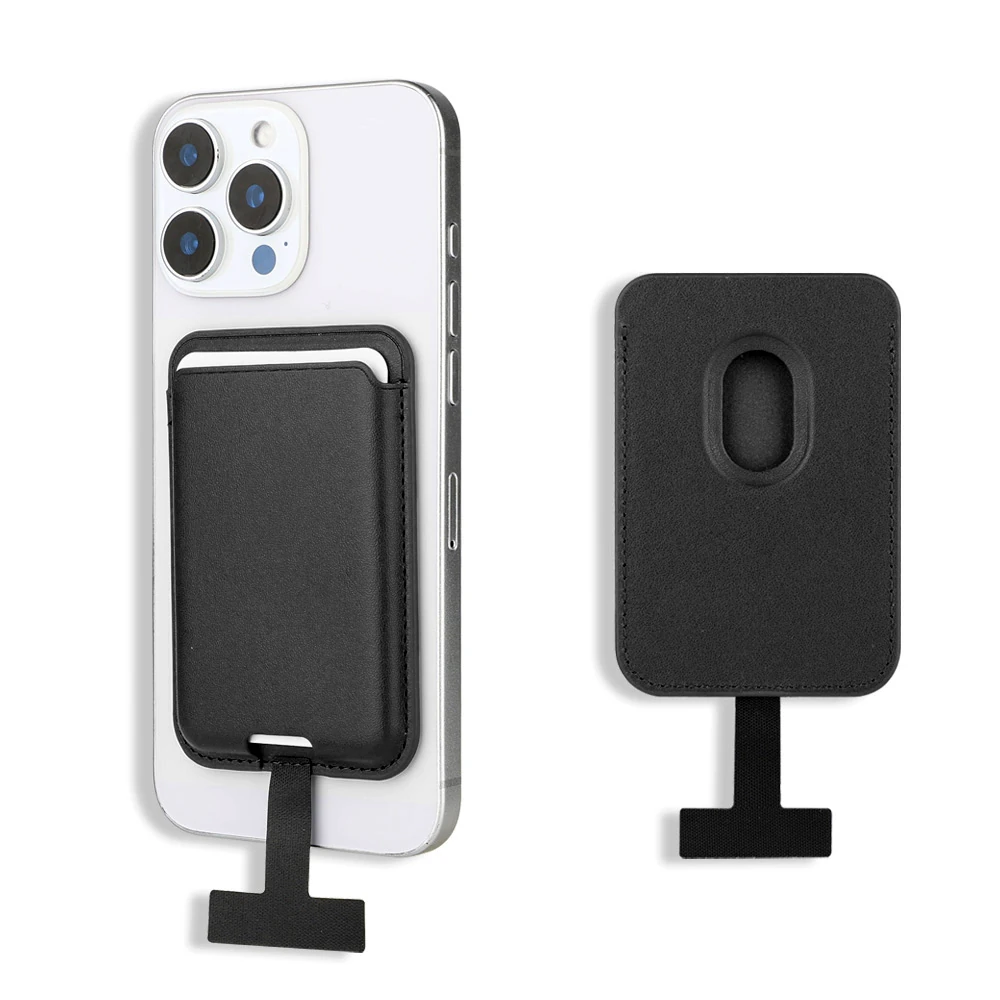 Ecruz CRD-09 Dahili Şarj Soket Aparatlı Magnetik PU Deri Kartlık