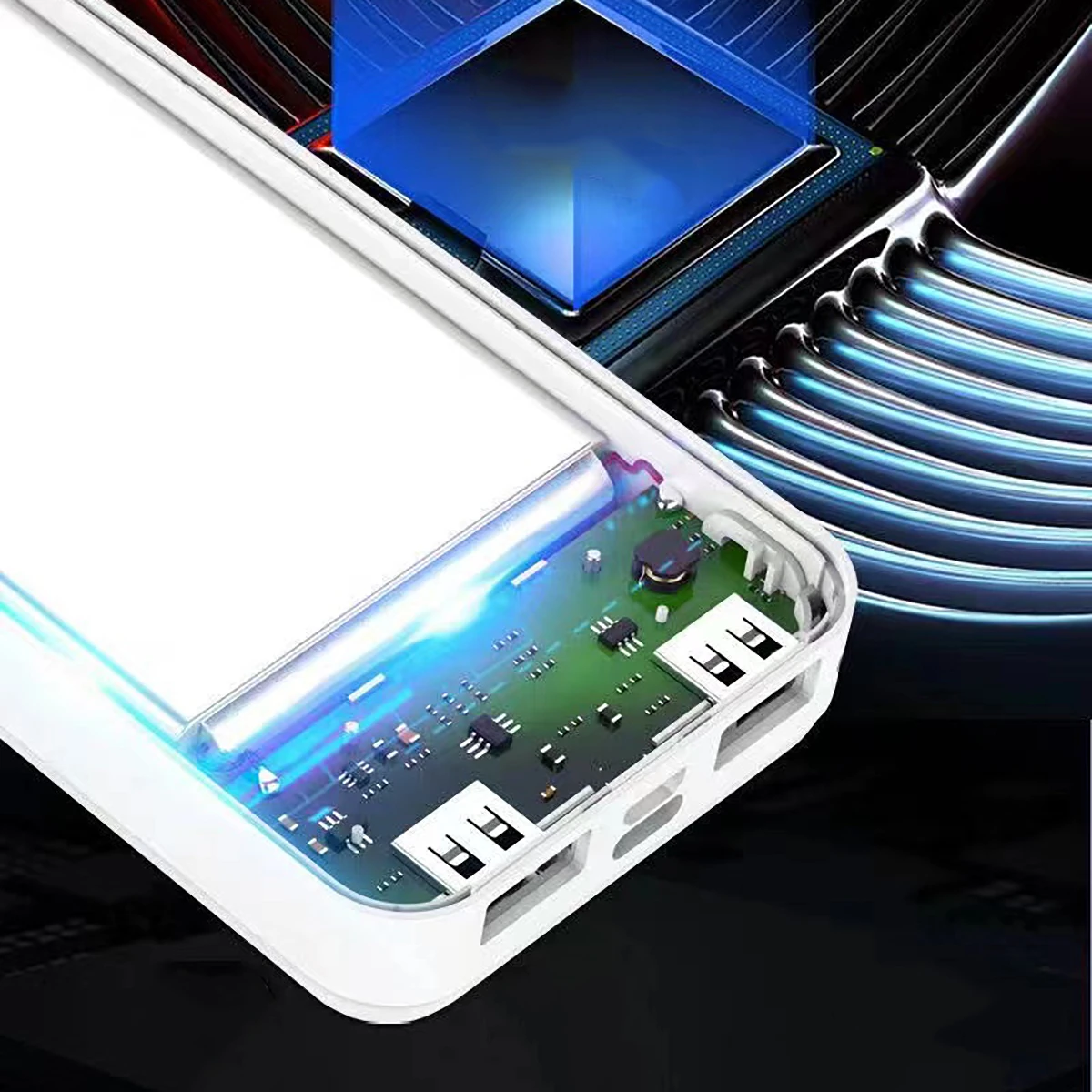 Ecruz B-05 Hızlı Şarj Özellikli Led Göstergeli Taşınabilir Powerbank 20000mAh