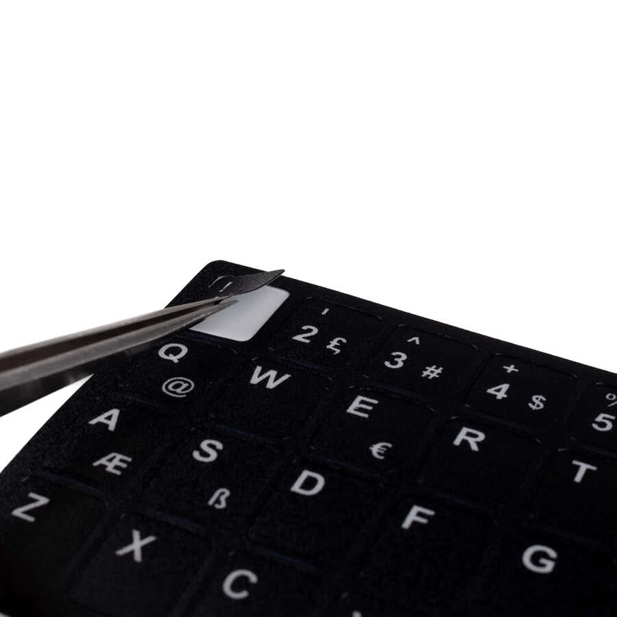 Ecruz Türkçe Karakter Klavye Tuş Koruyucu Sticker