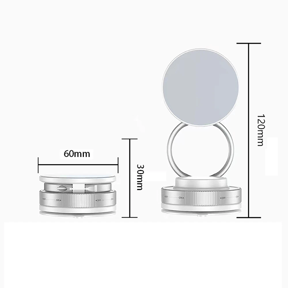 Ecruz T28 Vakum Özellikli 360 Derece Dönebilen Magnetik Telefon Tutucu