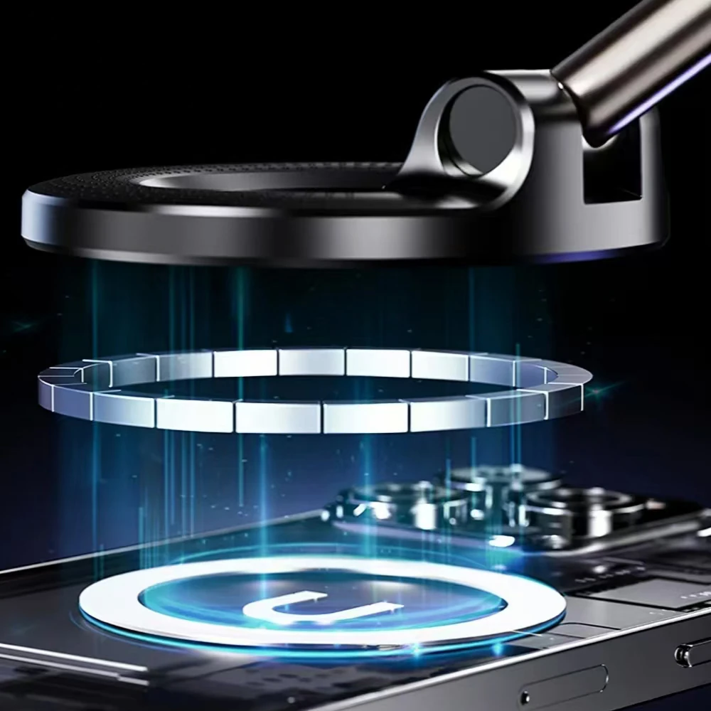 Ecruz K007 360 Derece Dönebilen Vakum Özellikli Magnetik Telefon Tutucu