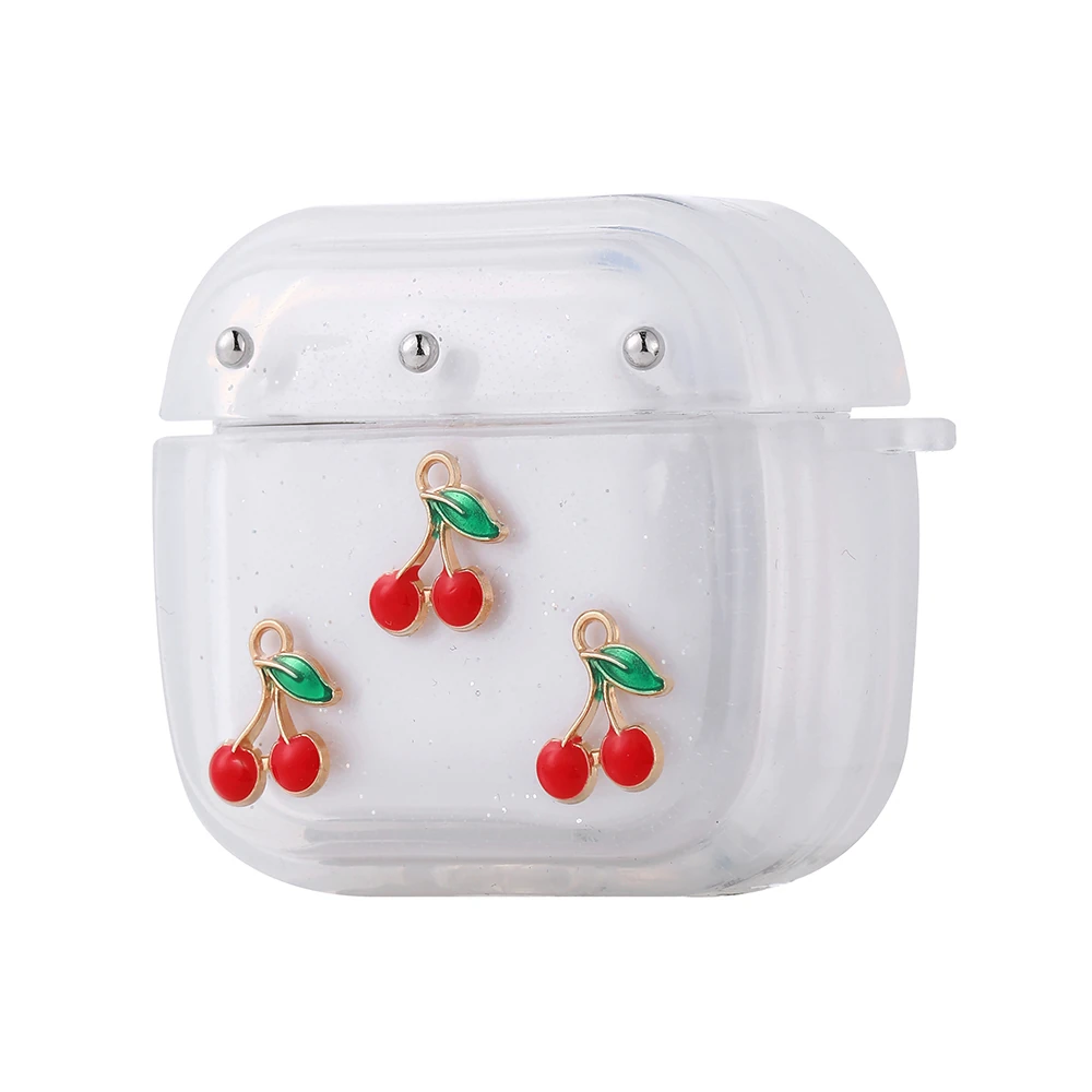 Apple Airpods 4 Ecruz Airbag 44 Airbag Tasarımlı Simli Şeffaf Kutup Kılıf