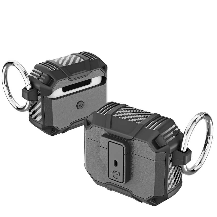 Apple Airpods 3. Nesil Kılıf Ecruz Airbag 27 Silikon