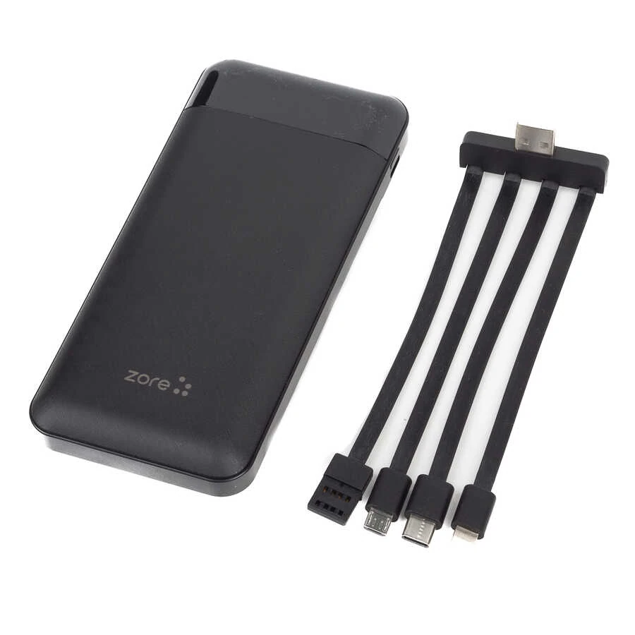 Ecruz ZR-PW01 Type-C - Micro - Lightning Led Göstergeli Taşınabilir Powerbank 10000 mAh