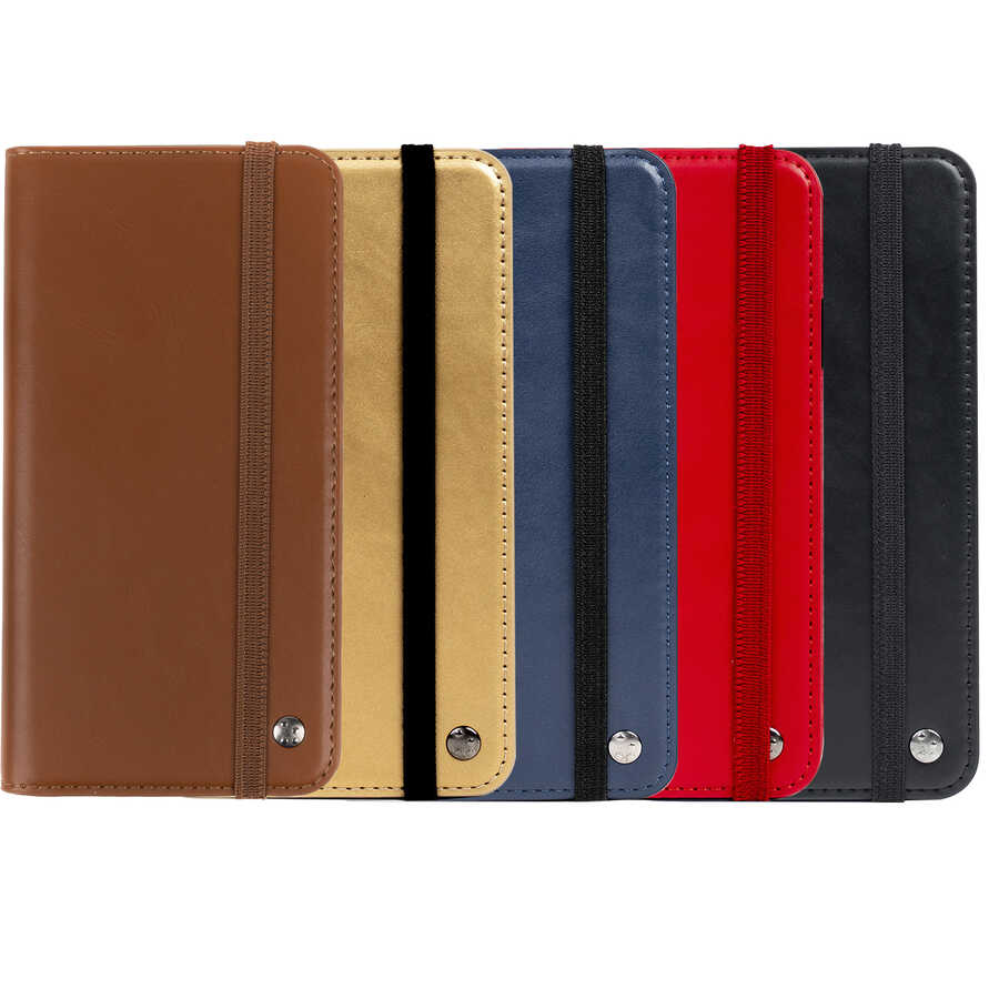 Apple iPhone SE 2022 Kılıf Ecruz Multi Cüzdan Kılıf