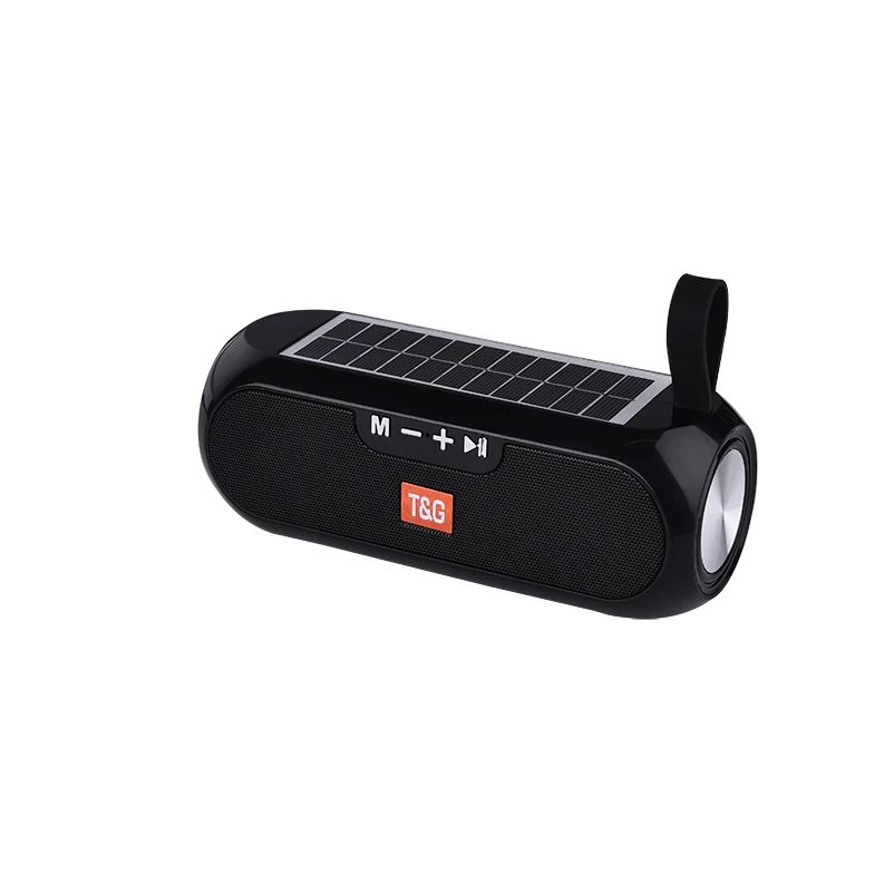 Ecruz TG182 Güneş Enerjili FM Radyo Özellikli AUX USB Kart Okuyucu Portlu Bluetooth Hoparlör Speaker