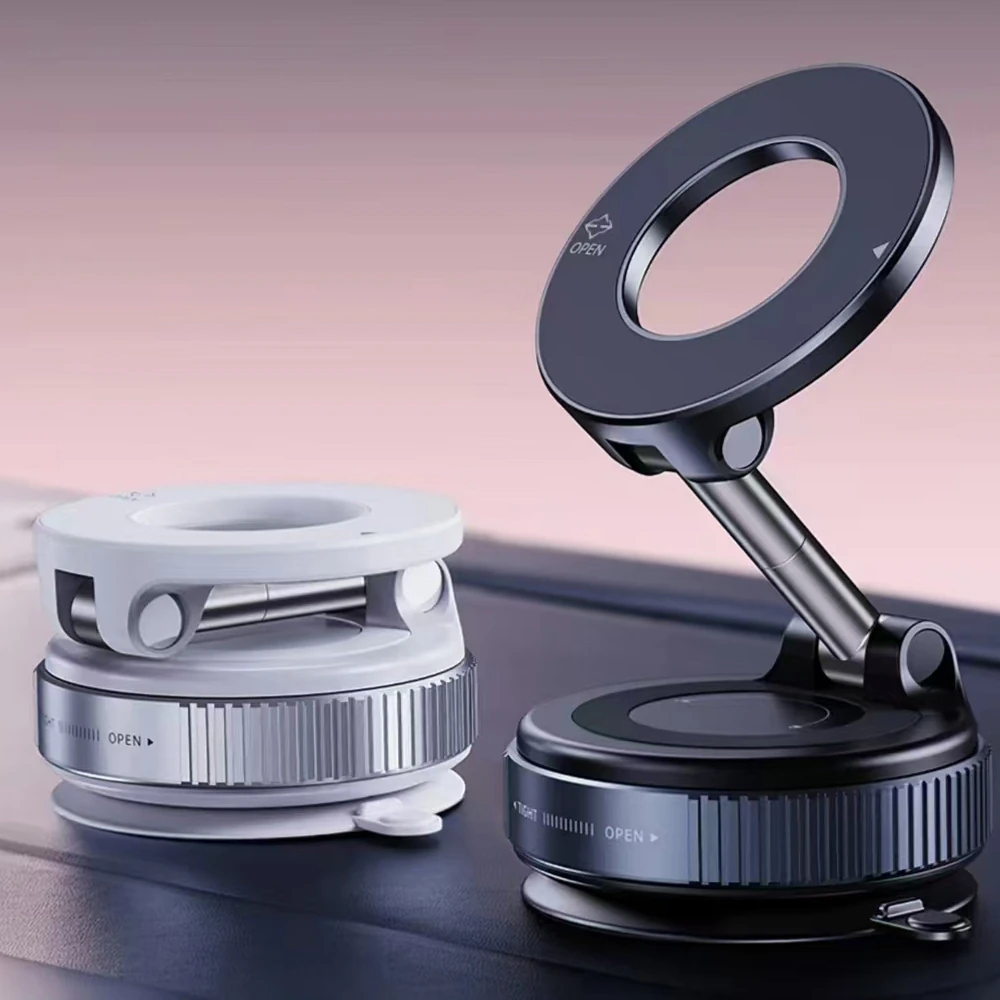 Ecruz K007 360 Derece Dönebilen Vakum Özellikli Magnetik Telefon Tutucu