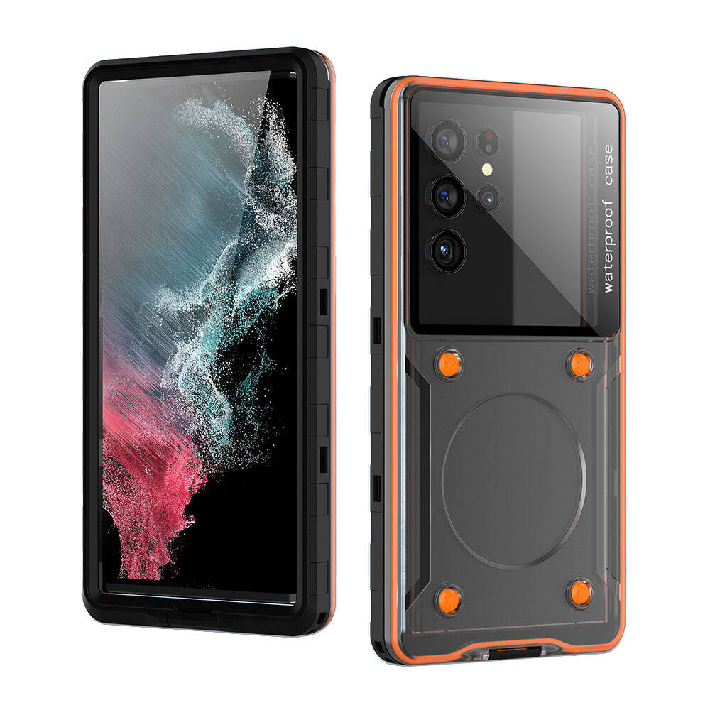 Anti-Knock Airbag Tasarımlı Universal 6.9"inç Su Geçirmez Ecruz Voter Kapak