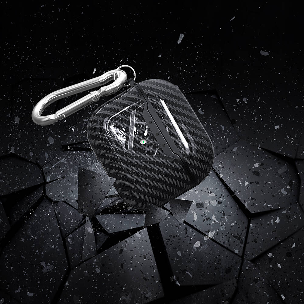 Apple Airpods 4 Kılıf Ecruz Airbag 05 Silikon