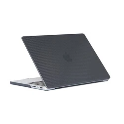 Apple Macbook Pro 16.2 2023 A2780 Ecruz MSoft Carbon Fiber Tasarımlı Kapak