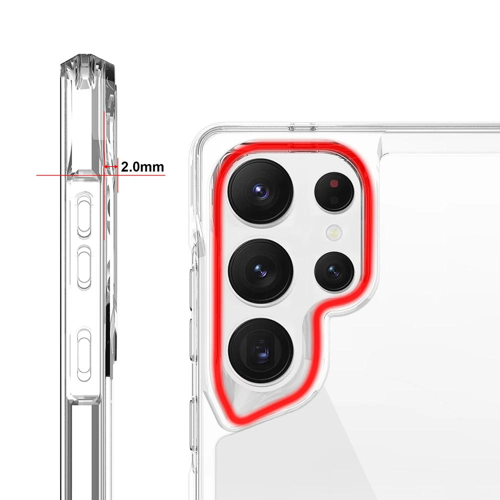 Galaxy S25 Ultra Kılıf Ecruz T-Max Kapak