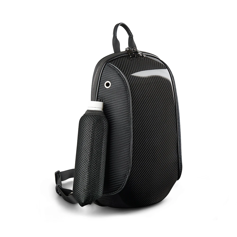 Ecruz Karbon Fiber Detaylı 5 Bölmeli Çengel Kancalı Spor Sırt Çantası