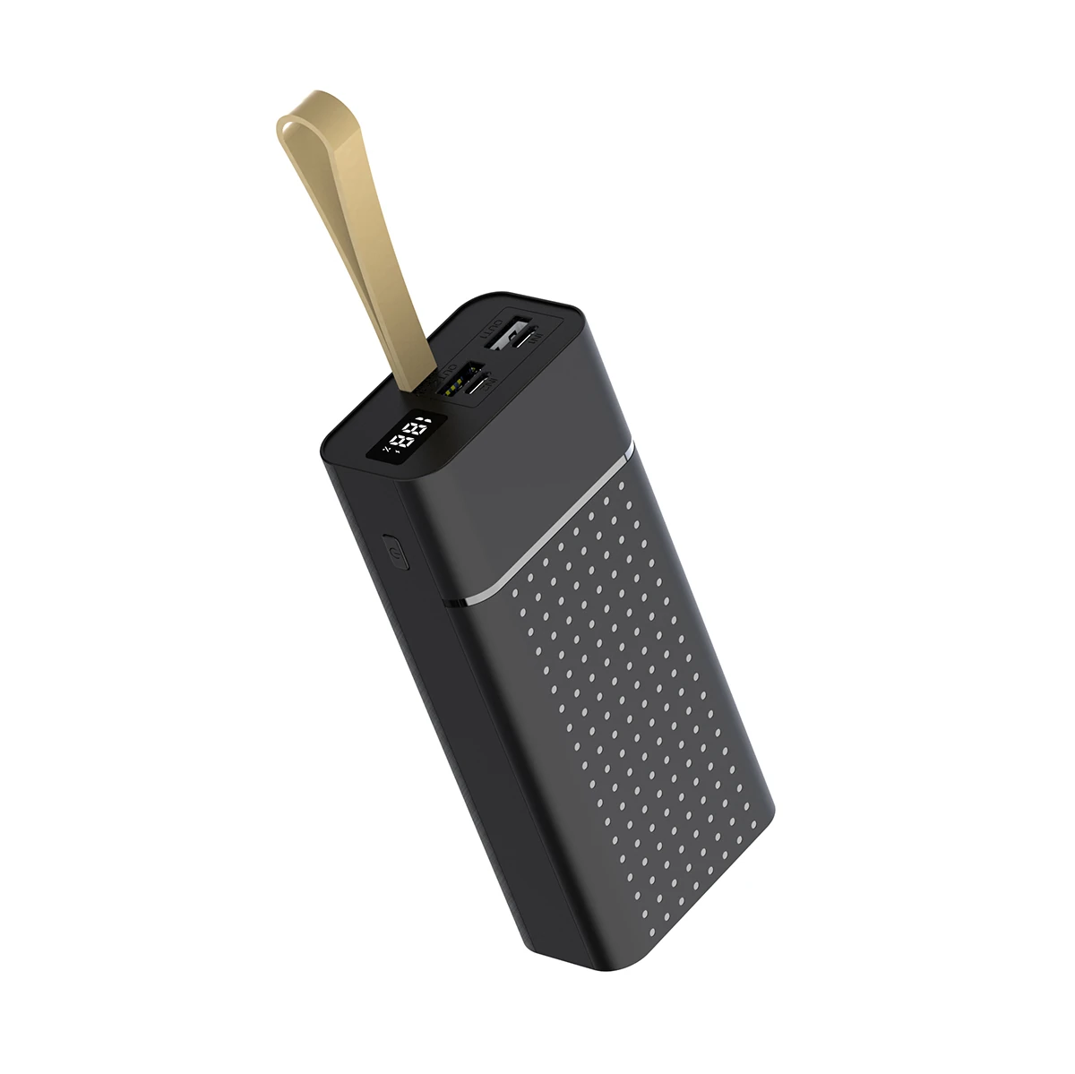 Ecruz B-33 Hızlı Şarj Özellikli Askılı Led Göstergeli Taşınabilir Powerbank 30000mAh